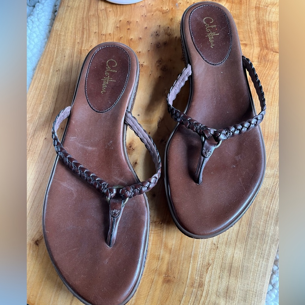 NWOT Cole Haan Beautiful Blue Sandals in Size 8.5B